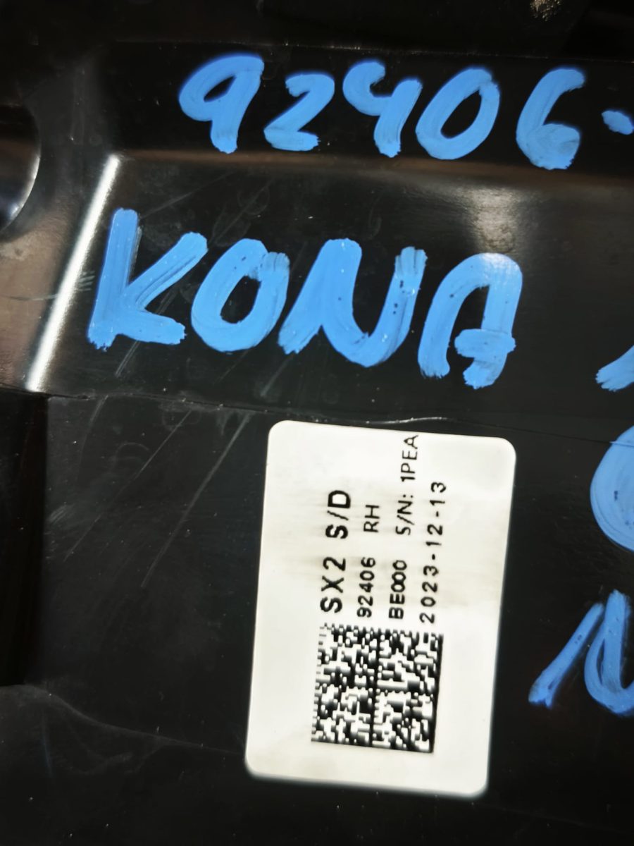 Zadní světla kona
